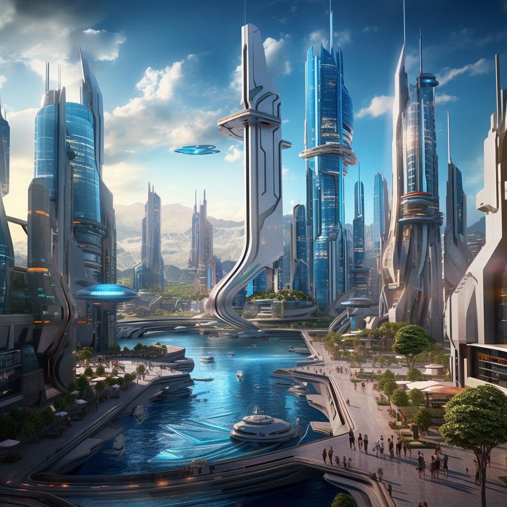 Futuristic city